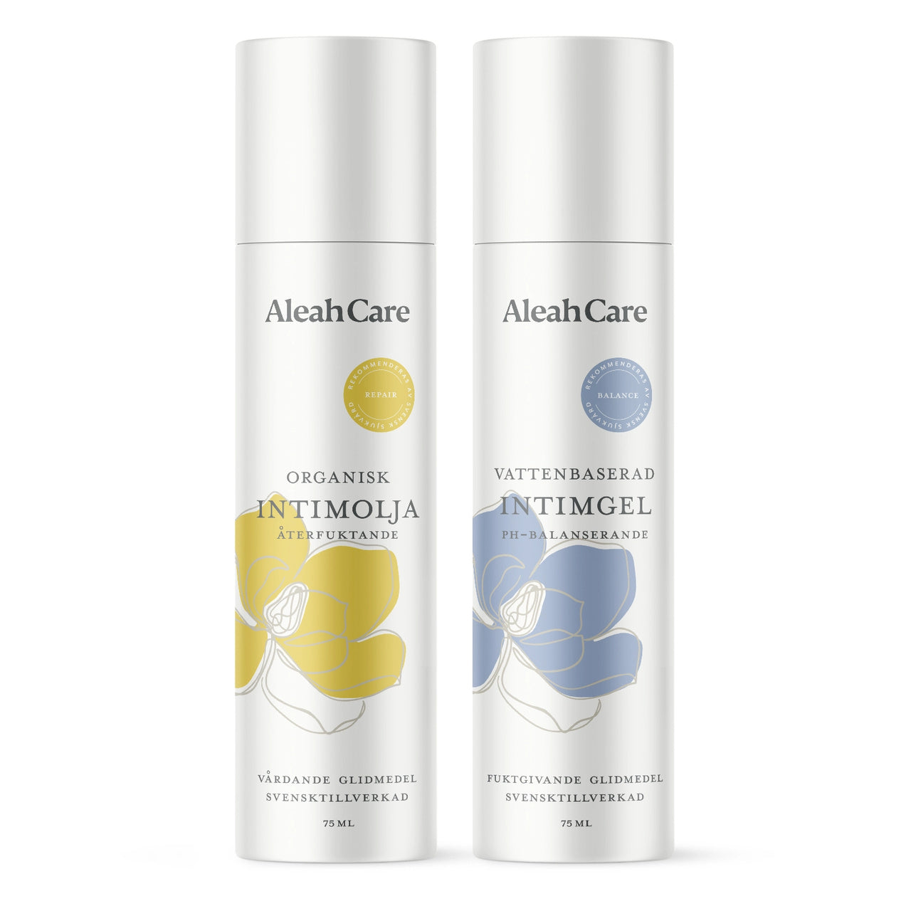 Olje- & Vattenbaserat Glidmedel (Duo)