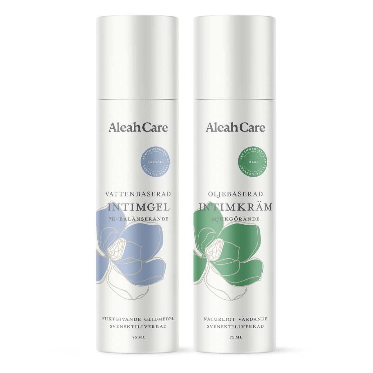 Aleah Care Intimgel och Intimkräm, glidmedel